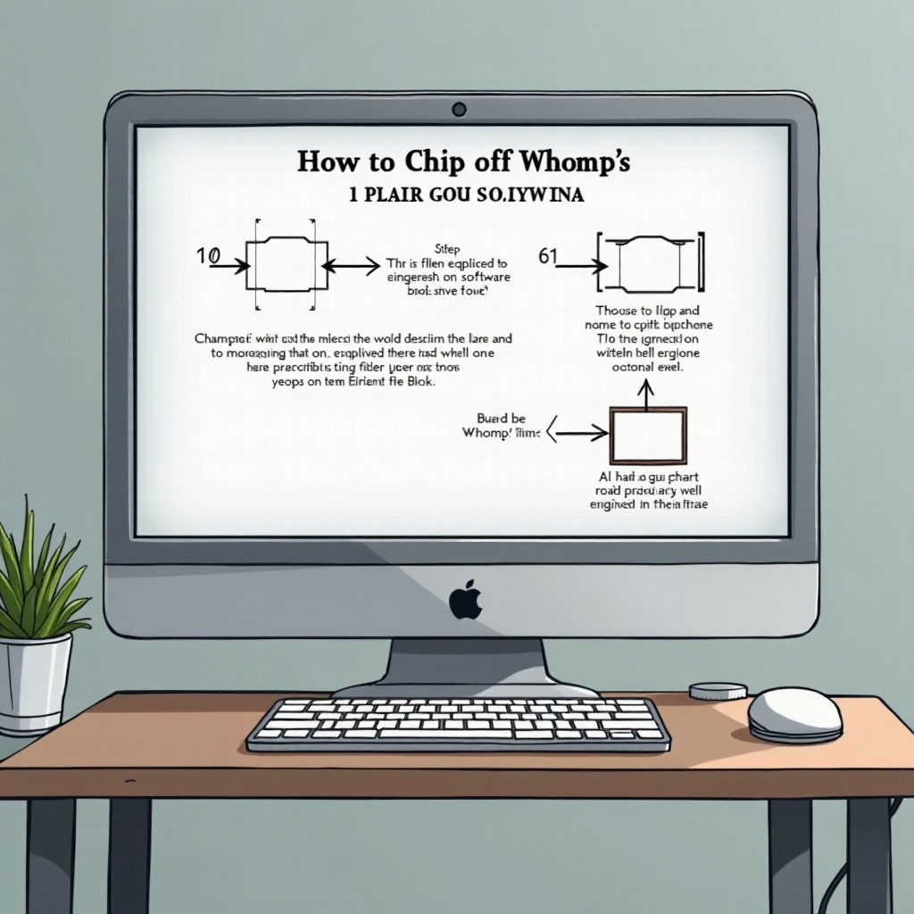 how to chip off whomp's block on computer