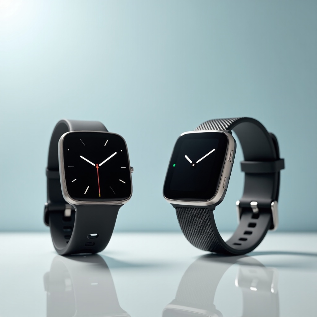 สเปคสมาร์ทวอทช์ Fitbit Versa 4 เทียบกับ Fitbit Sense 2