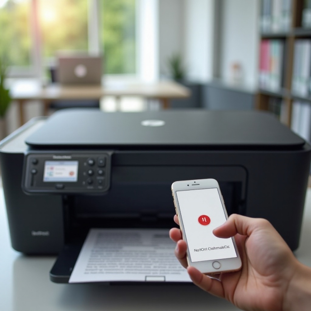 tidak ada printer airprint yang ditemukan hp