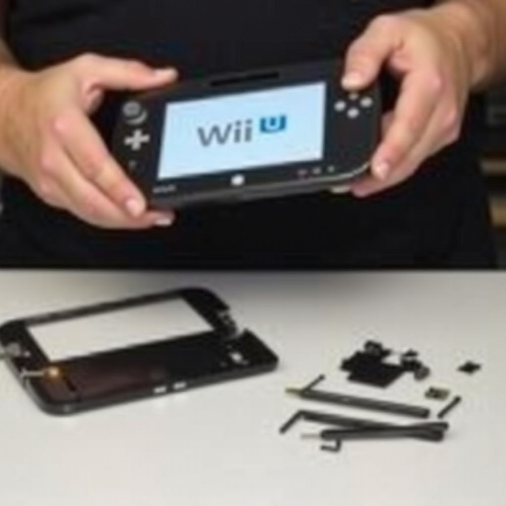 Wii U タブレット画面交換